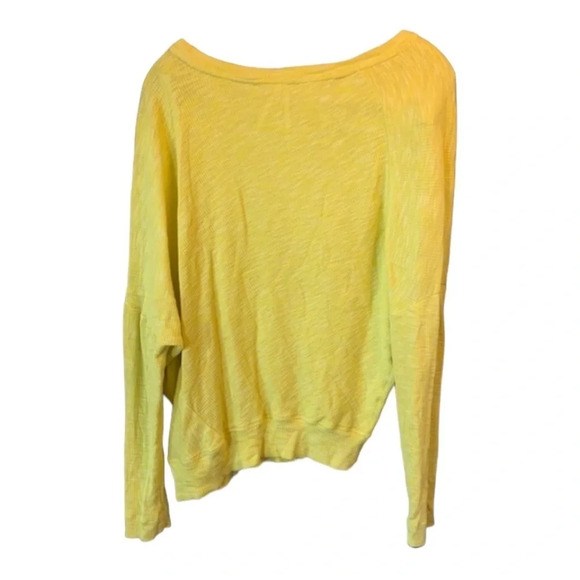 Anthropologie Damiana Pullover Slouchy Yellow Knit S - Picture 3 of 9